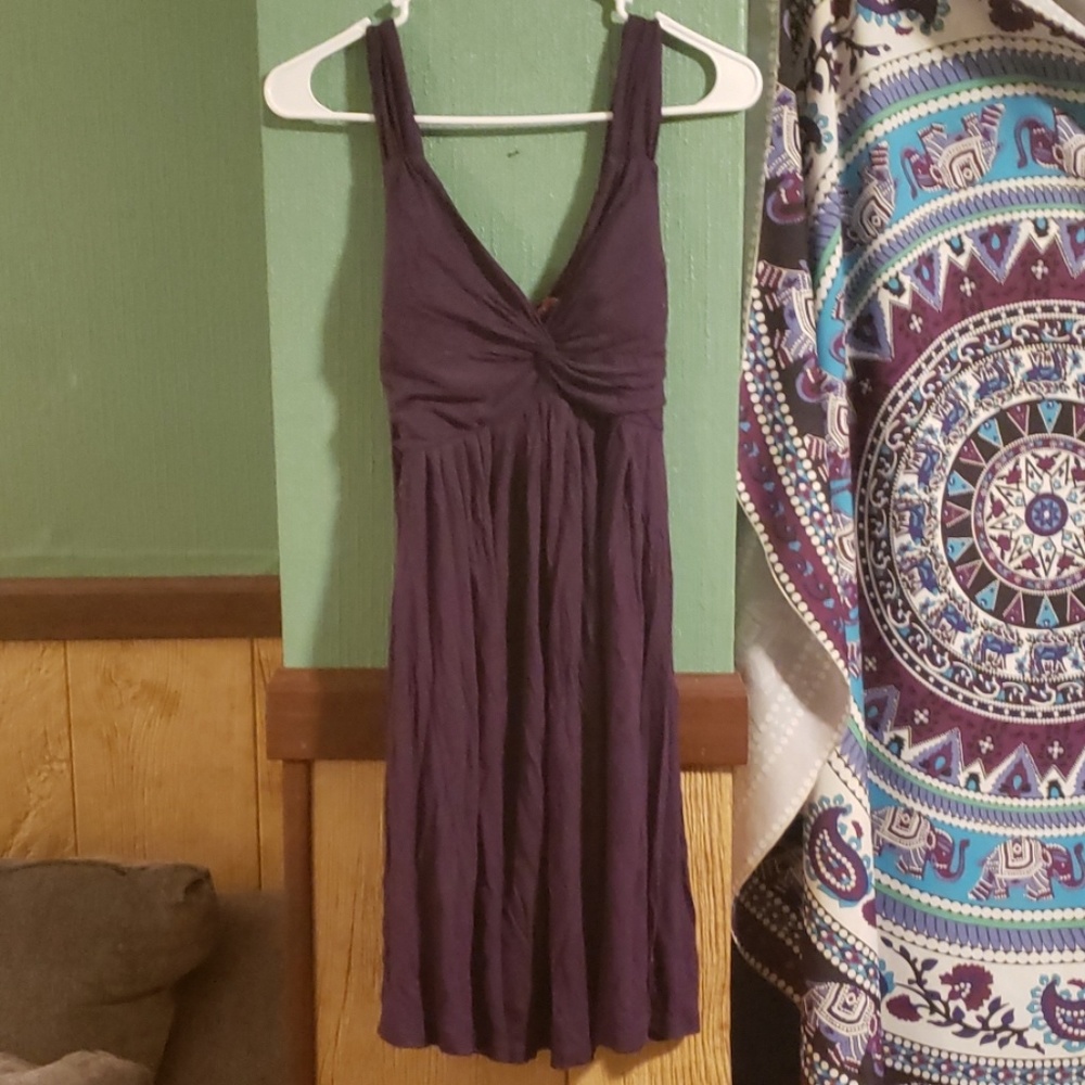 Beautiful deep purple flowy dress
